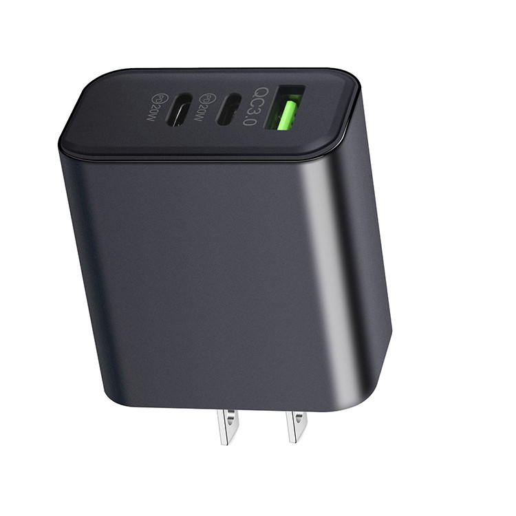 2024 New Products 40w Dual Usb-c Pd Fast Type C Charger Univasal Chargers Port Phone Mini Usb C Wall Charger Charging