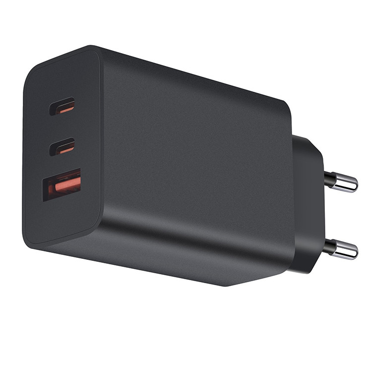 Best Selling Product GaN 65w Pd Charger With Quick Adapter Portable Fast Charger Dual USB A+C Port